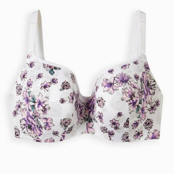 New Torrid 40DDD 360 Back Smoothing Full Coverage Balconette Underwire Lined Bra - Picture 4 of 4